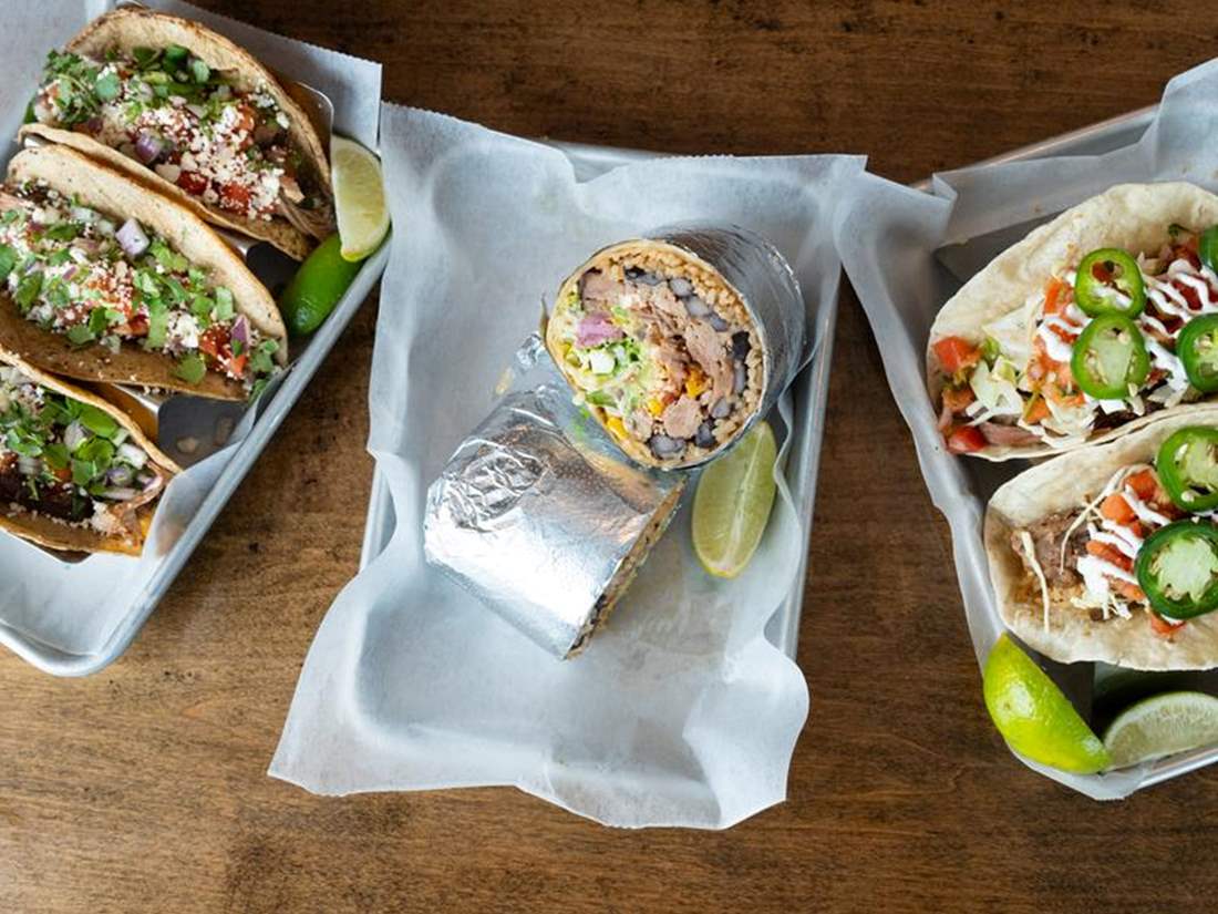 tacos and burritos